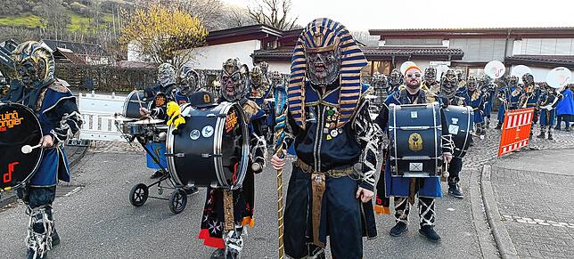 Bild 1: So schön war die gemeinsame Straßenfasnet in Oberlauchringen
