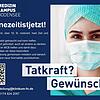 Auch über die sozialen Netzwerke sucht der Medizin-Campus Bodensee nach Helfern.