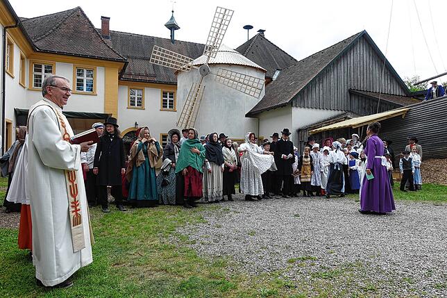 Bild 27: Freilichttheater Riedern am Wald ist vorbereitet