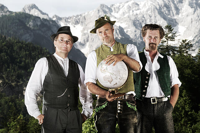 11. Januar: „Knedl & Kraut“ mit einer musikalisch-kabarettistischen Weltreise. Bild: Jörg Lühmann