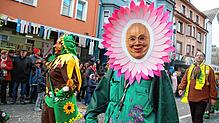 Singens Blumenzupfer geben immer ein schönes Bild ab.
