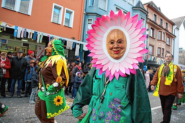 Singens Blumenzupfer geben immer ein schönes Bild ab.