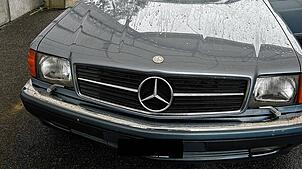 Der Käufer dieses Mercedes-Benz 560 SEC, Baujahr 1991, muss sich nun wegen des Verdachts der Steuerhinterziehung verantworten.