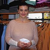 Barbara Rongen in ihrem Modegeschäft