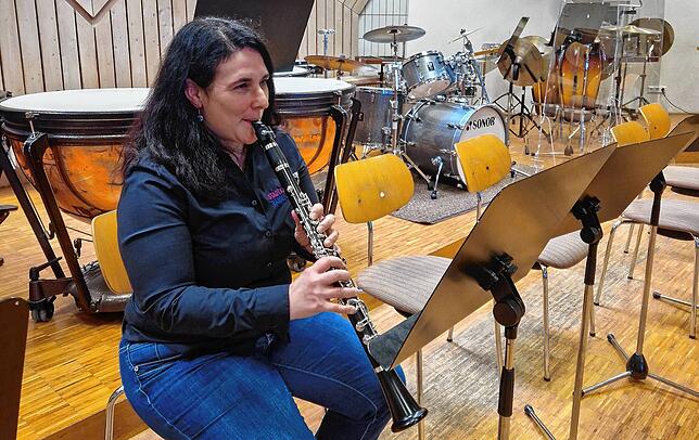 Monika Peglau begann 1992, Klarinette zu spielen.