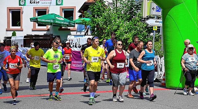 Sportliche Betätigung ohne Wettbewerbsdruck haben die Läufer beim Gesundheitslauf. Der Weg ist das Ziel, lautet hier das Motto.