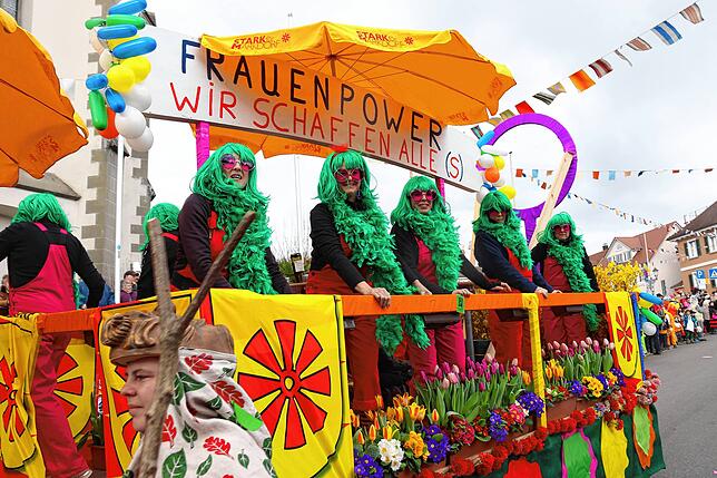 Bild 37: Bilder vom Fasnetssunntig-Umzug in Markdorf (Teil 1)