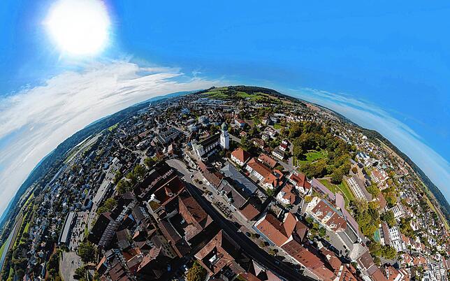 Blick auf die Oberstadt