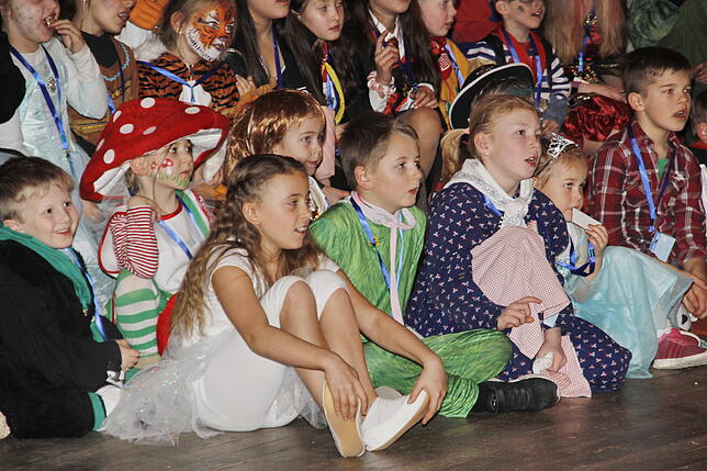 Bild 21: Bilder der Jungnarren beim Kindernachmittag in Singen