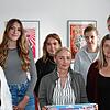 Das Organistionsteam des diesjährigen Interkulturellen Tags (von links): Katharina Prottengeier, Anna Kempter, Fiona Stoffel, Christin ...