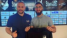 Zweiter Neuzugang: Francesco Falanga, Sportlicher Leiter beim Bezirksliga-Meister FC Wittlingen, freut sich auf den erfahrenen Arjanit ...