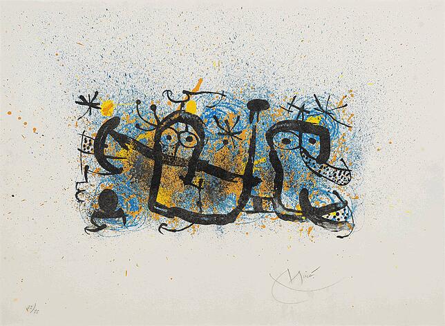 Joan Miró, Ma de proverbis.