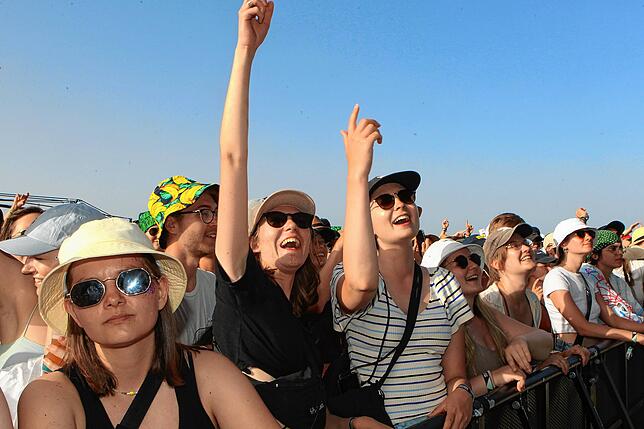 Bild 8: Bilder vom Soutside 2022: So feierten die Fans am Samstag auf den Konzerten