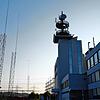 Das ehemalige Swissgrid-Gebäude rechts, links das Schaugerüst für den Neubau des Technologiezentrums. Dieses soll 30 Meter hoch werden. ...