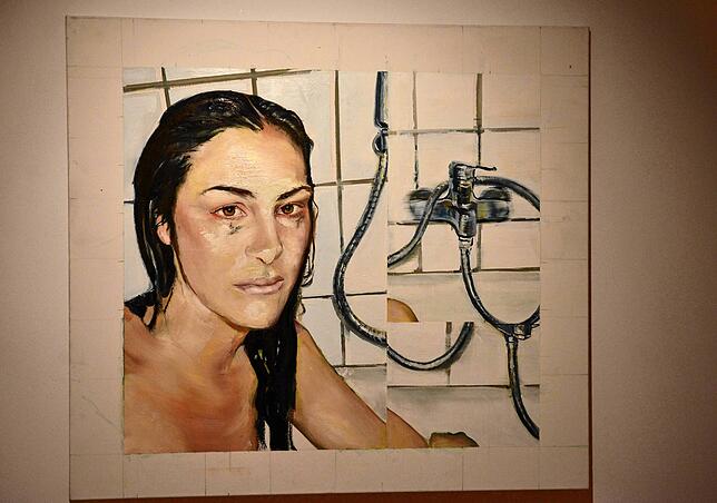 Dieses Bild von Katrin Landa ist in der aktuellen Ausstellung in der Stadtgalerie zu sehen.