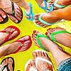 Flip-Flops: so schön bunt und flopig.