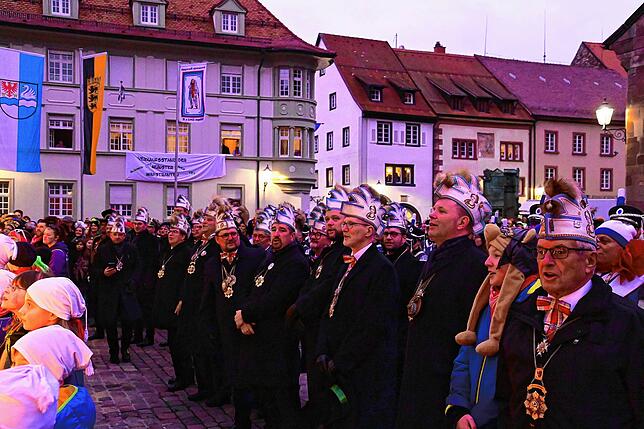 Bild 17: Jetzt haben die Villinger Narren das Regiment in der Stadt