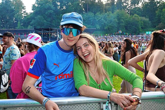 Bild 16: Am zweiten Tag des Campus-Festivals 2025 wird nochmals aufgedreht