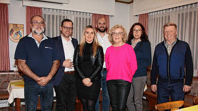 Der neue Vorstand des CDU-Ortsverbands Immendingen (von links): Günter Heizmann, Wahlleiter Martin Numberger, Julia Stärk, Christian ...