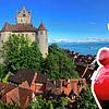 Die Meersburg, das Wahrzeichen der Stadt Meersburg. Für die Gemeinde hat der Bürgermeister kürzlich eine Haushaltssperre verhängt.