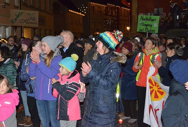 Bild 23: Bilder von der zweiten Klima-Demo in der Markdorfer Innenstadt