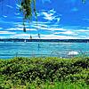 Auf dem Weg zum Hörnle: Idylle pur in Konstanz