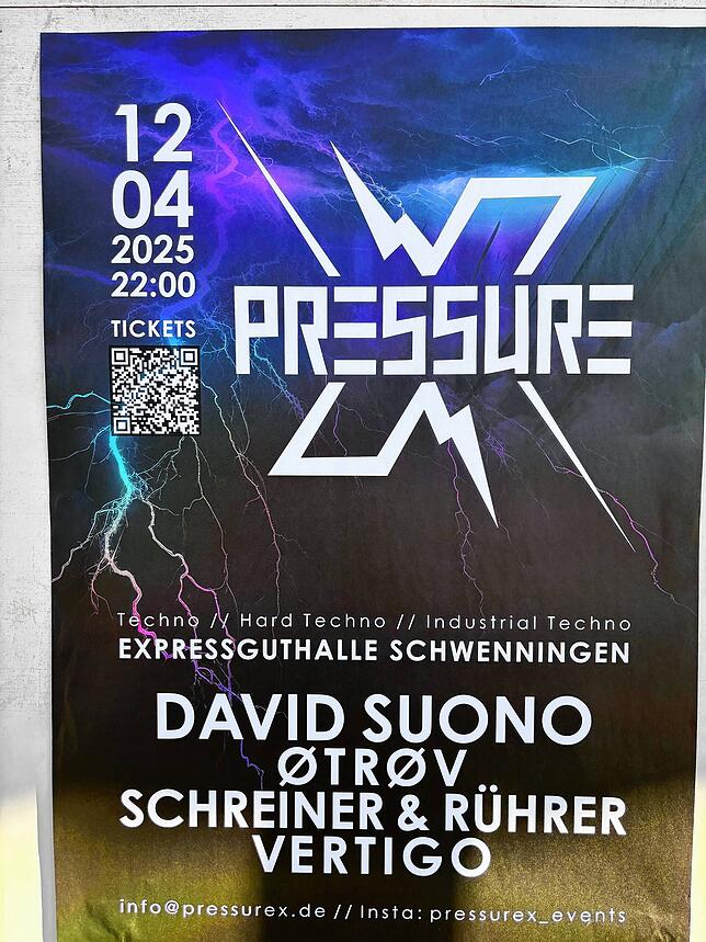Für die erste Techno-Party unter dem neuen Konzept gelingt ein Clou: Schreiner & Rührer geben ihr Comeback in der Expressguthalle.