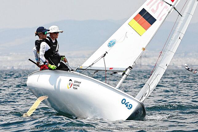 Auch das Segelteam Constantin Tröger und Greta Wollmann (BYCÜ) hat die Chance darauf, Mannschaft des Jahres 2025 zu werden.