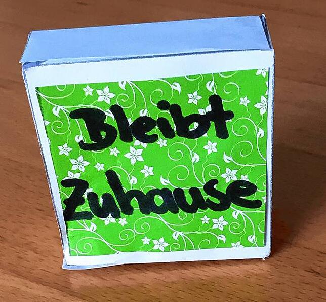 &bdquo;Bleibt zuhause&ldquo; &ndash; Elisa