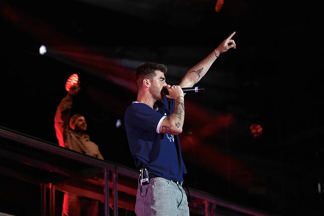 The Chainsmokers zündeten als Headliner am Samstag ein Feuerwerk nach dem anderen.