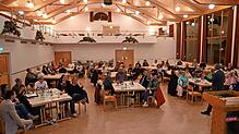 Auf viel Zuspruch stößt auch in diesem Jahr die Bürgerversammlung in der Uhrmacher-Ketterer-Halle in Schönwald. Bilder: Hans-Jürgen Kommert