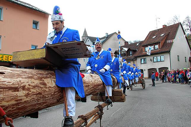 Bild 21: Narrensprung und Machtübernahme in Bonndorf