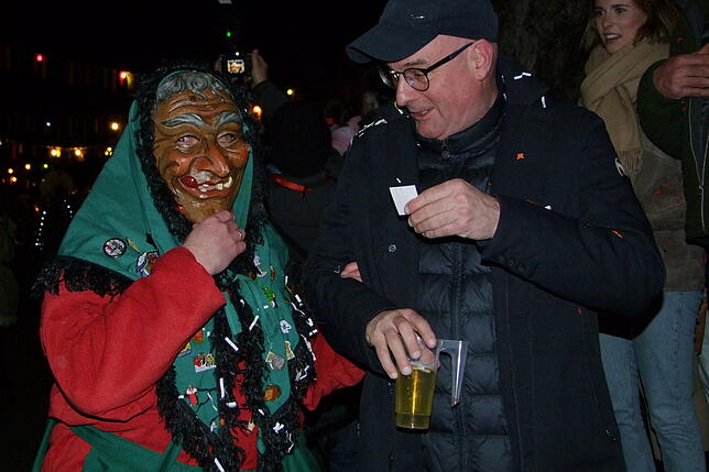 Bild 33: Bilder vom Klettgaunarrentreffen der Narrenzunft Bohnenviertel in Hohentengen a.H. am Samstag, 8. Februar