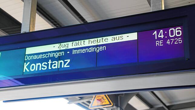 Schon vor eineinhalb Wochen streikten die Mitglieder der Gewerkschaft der Lokomotivführer. Seit Montag wird der Arbeitskampf fortgesetzt.