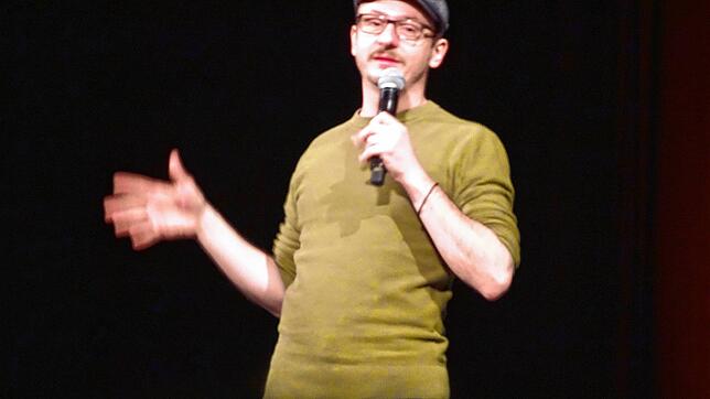 Stefan Danziger im Gloria Theater in Bad Säckingen. Bild Susanne Schleinzer-Bilal