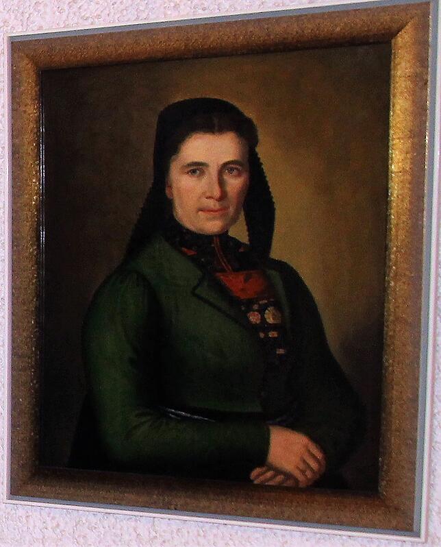 Die Kreuzwirtin Meßmer (um 1820 bis 1839) von Conrad Neukum.