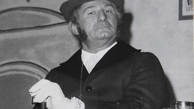 Willi Hermann (1907-1977), früheres Mitglied des Hohen Grobgünstigen Narrengerichts Stockach und der Narrengesellschaft Niederburg Konstanz.