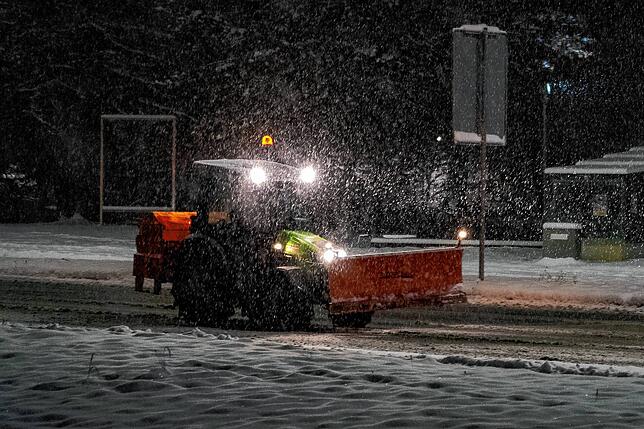 Bild 12: Besondere Eindrücke: Winternacht in Villingen