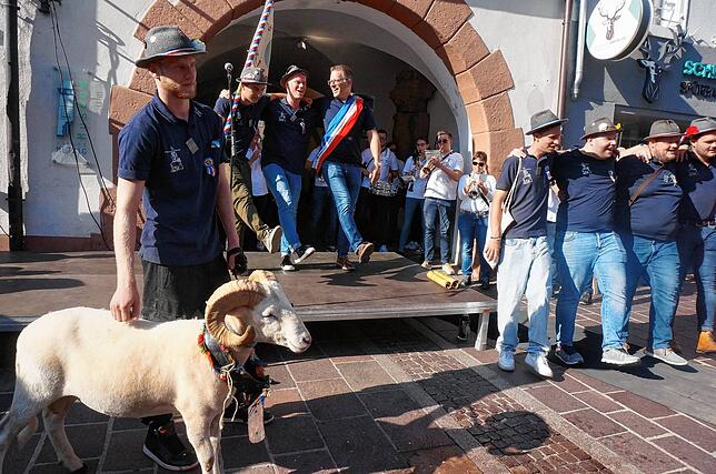 Bild 4: Tolle Stimmung, cooler Bock: Bilder von der Bocktaufe