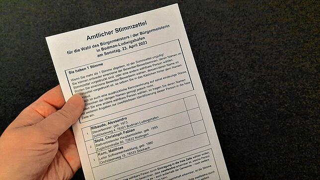 Die Einwohner von Bodman-Ludwigshafen haben auf dem Stimmzettel bei der Bürgermeisterwahl 2023 die Auswahl zwischen drei Kandidaten. In ...