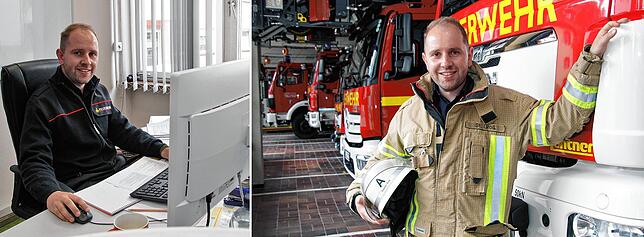 Stephan Groß arbeitet im Amt für Feuerwehr, Brand- und Zivilschutz als Sachbearbeiter im Bereich vorbeugender Brandschutz. Seit 2016 ist ...