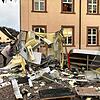 Unvergessener Anblick: Im Januar 2023 war ein Geldautomat in Lörrach-Hauingen gesprengt worden. Eine Gruppe von 13 Personen wurde nun ...
