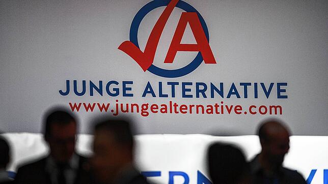 Mitglieder beim Bundeskongress der Jungen Alternative, der Jugendorganisation der Alternative für Deutschland (AfD)