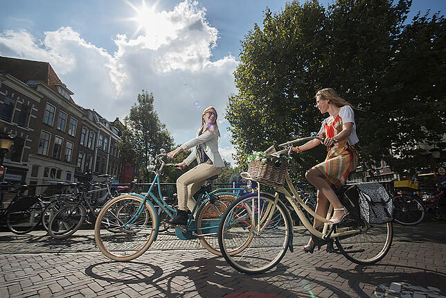 Zweiräder überall: Utrecht ist eine absolute Fahrradstadt.