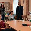 Sie sind auf die kommenden Wochen vorbereitet (von links): Sophie Genth (stellvertretende Internatsleiterin), Internatsleiterin Rita ...