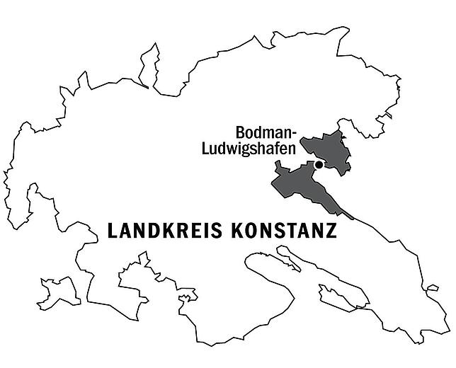 Bild 1: So lebt es sich in Bodman-Ludwigshafen: Direkt am Bodensee hält man zusammen