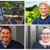 Heico Plazek (oben) führt ein gehobeneres Restaurant, Domenico Wittkopf ein modernes, bürgerliches und Eeva Karjalainen ein ...