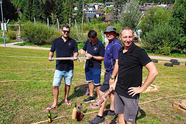 Bild 5: Bilder von der Bauernolympiade der FFW Eggingen
