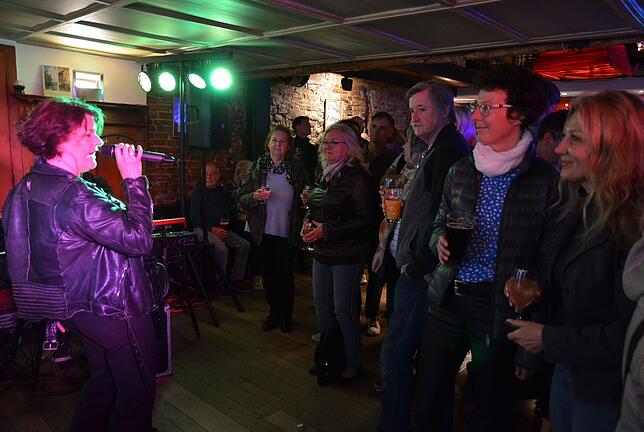 Bild 34: Gute Stimmung bei der Markdorfer Musiknacht