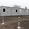 In diesen Wohncontainern im Bannholzer Weg sind die Obdachlosen der Stadt Pfullendorf untergebracht. Die Container sind beheizt.